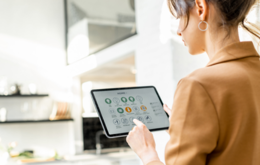 Using an Apple iPad to control smart home technology